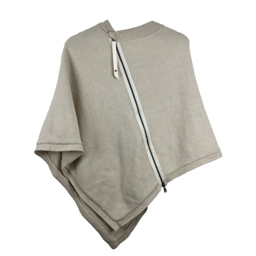Lululemon On The Go Soft Cream-Coloured Poncho One Size